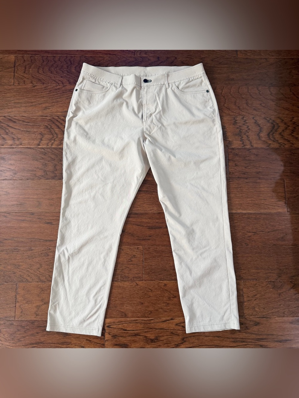 Public Rec Dealmaker 5 Pocket Pants Mens 38x28 Tan Performance Chino Golf